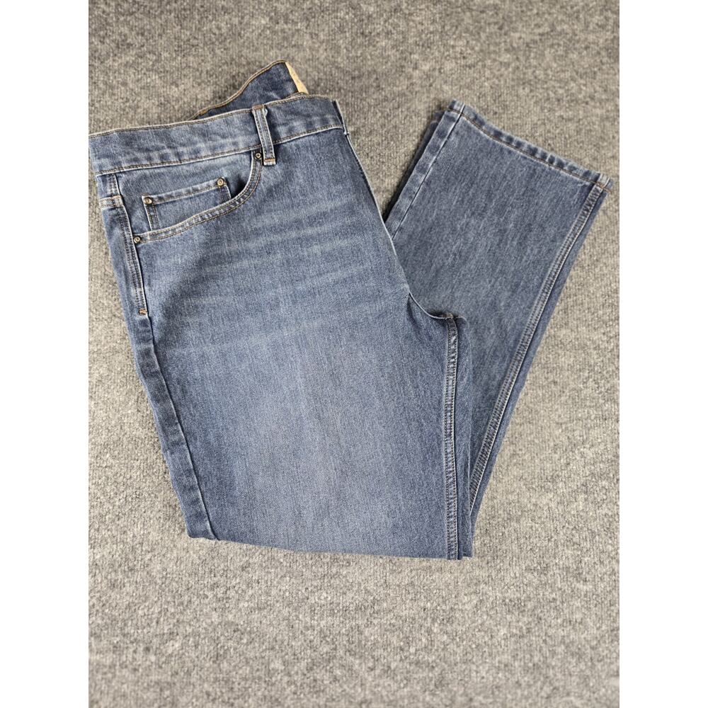 Red‎ Head Jeans Size 44x32 Mens Straight Leg Medium Wash Blue #395